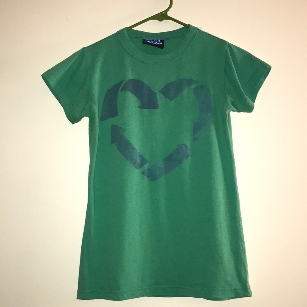 Vintage Junk Food Recycle Love TShirt
